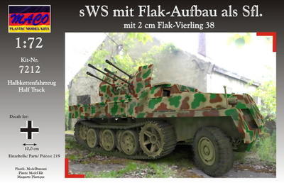 sWS mit Flak-Aufbau als Sfl mit 2 cm Flak-Vierling