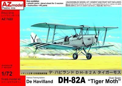 DH-82A "Tiger Moth" over Spain