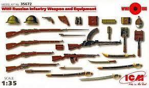 WWI Rusian Infantry Weapon and Equipment