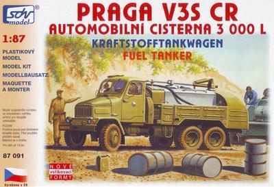 Praga V3S CR automobilní cisterna 3000 L