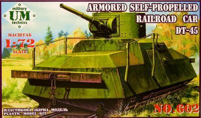 Armored Self-Propelled Railroad Car DT-45