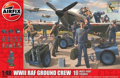 WWII RAF Ground Crew 10 Multi-Part Figures - 1