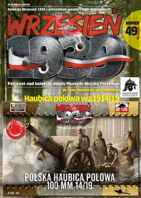 Polska Haubica Polowa (polní houfnice) 100 wz. 14/19 Škoda