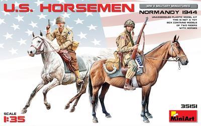 U.S. Horsemen Normandy 1944 - 1