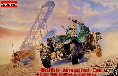 British Armoured Car (Pattern 1920 modified w/sand tyres)