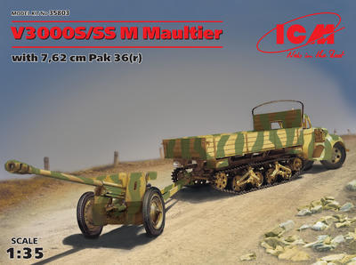 V3000S/SS M Maultier with 7,62cm Pak 36(r)
