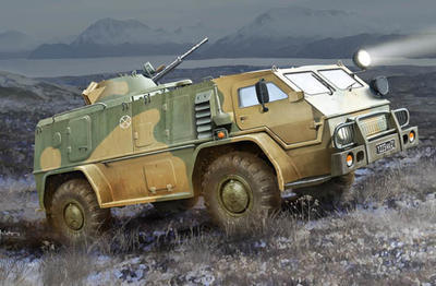 Russian GAZ-39371 High-Mobility Multipurpose Military Vehicle