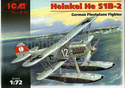Heinkel He 51B-2 German Floatplane Fighter