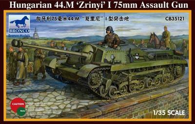 Hungarian 44.M "Zrinyi" I 75mm Assault Gun 