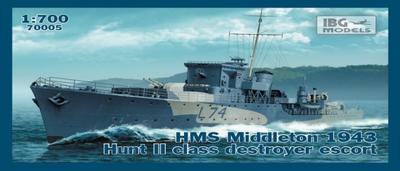 HMS Middleton 1943 Hunt II class destroyer escort
