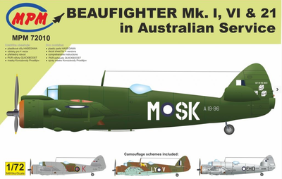 Beaufighter Mk. I , VI & 21 in Australian Service