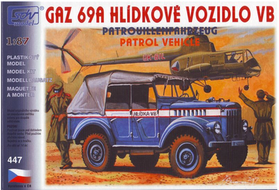 Gaz-69A hlídkové vozidlo VB 