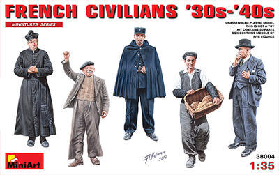 French Civilians  30s-40s