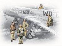USAAF Pilots and Ground Personnel 1941-45
