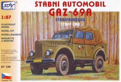 GAZ -69A štábní automobil