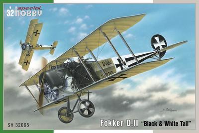 Fokker D. II “Black & White Tail” 1/32 