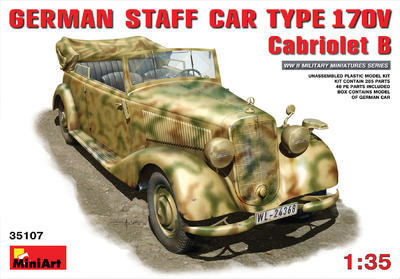 German Staff Car Type 170V Cabriolet B
