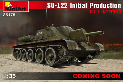 SU-122 (Midle Production) w/Full Interior 