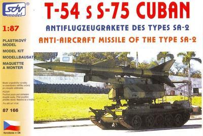 T-54 s protiletadlovou střelou S-75 Cuban