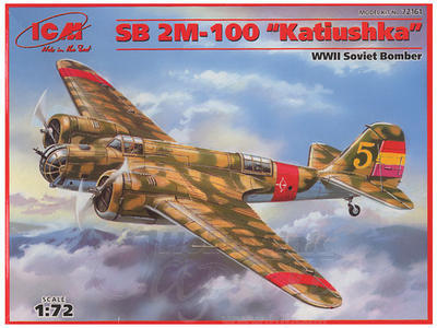 SB 2M 100 "Katiushka" Spanish Air Force Bomber