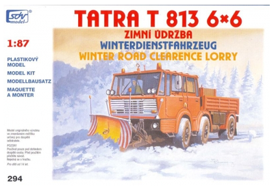 Tatra T-813 6x6 zimní údržba