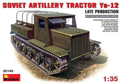 Soviet Artillery Tractor Ya-12 Late Prod.