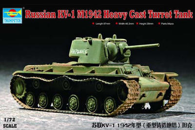 Russian KV-1 M1942 Heavy Cast Turret Tank