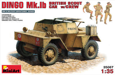 Dingo Mk.Ib British Scout Car w/Crew