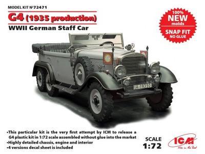 G4 (1935 production) German WWII Staff Car