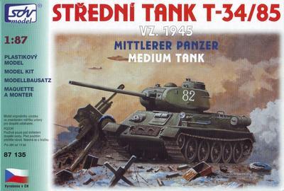 T-34/85 střední tank, vz. 1945