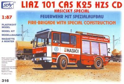LIAZ 101 CAS K25 HZS ČD