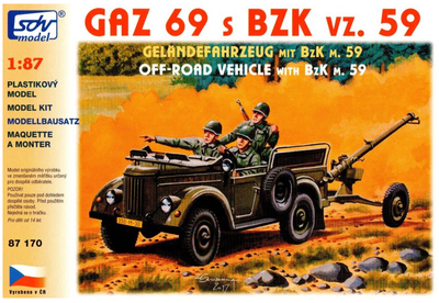 GAZ-69 s BZK vz. 59