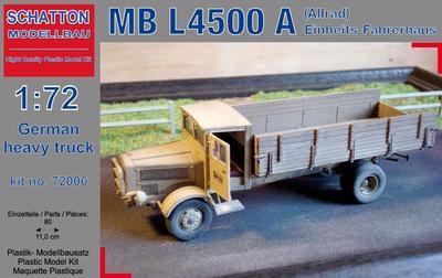 MB L4500 A (Allrad) Einheits-Fahrerhaus
