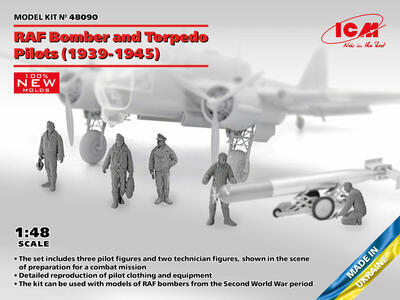 RAF Bomber and Torpedo Pilots 1939-45 (5 fig.)