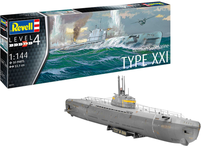 German Submarine Typ XXI (1:144)
