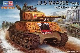 M4A3E8 US tank Korean war