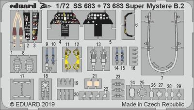 Super Mystere B.2 1/72   lept 