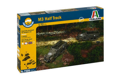 M3 Half Track, Fast Assembly, Italeri 1:72 - 1