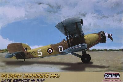 Fairey Gordon Mk.I Late Service in RAF 