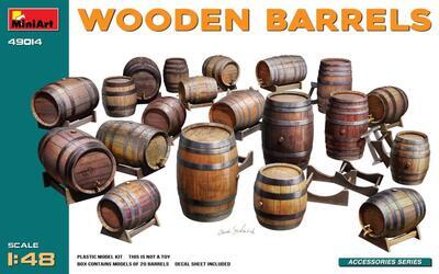 Wooden Barrels (20 pcs. incl. decals)