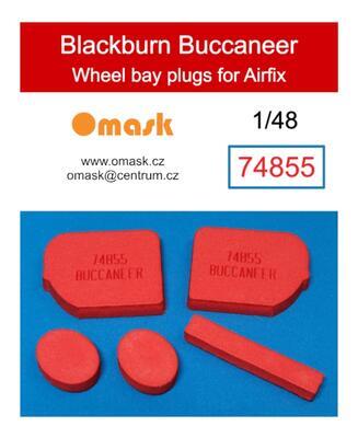 74855 1/48 Blackburn Buccaneer wheel bay plugs (for Airfix)
 - 1