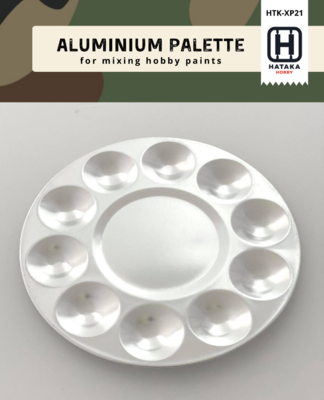 Aluminium Palette (10 wells)  Hataka 