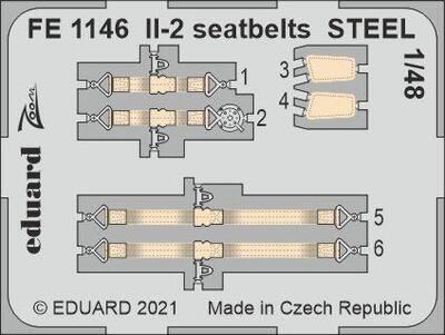 Il-2 upínací pásy OCEL 1/48