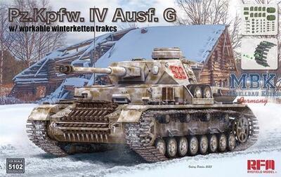 Pz.Kpfw.IV Ausf.G w/workable winterketten tracks