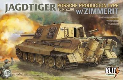 Jagdtiger Porsche Production Sd.Kfz186 w/Zimmerit