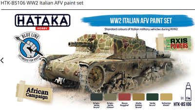 WW2 Italian AFV paint set, sada barev - 1