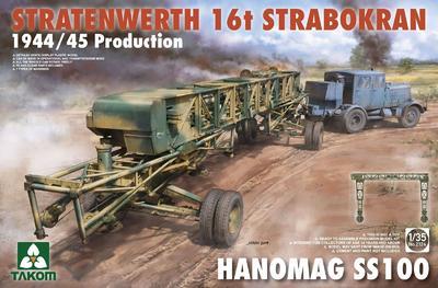Stratenwerth 16t Strabokran 1944/45 PProduction Hanomag SS 100 