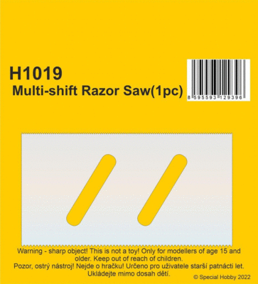 Multi-shift Razor Saw, náhradní žiletka do pilky H1020