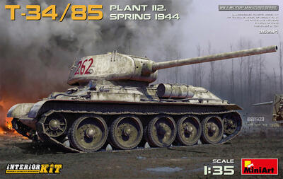 T-34/85 PLANT 112. SPRING 1944. INTERIOR KIT - 1