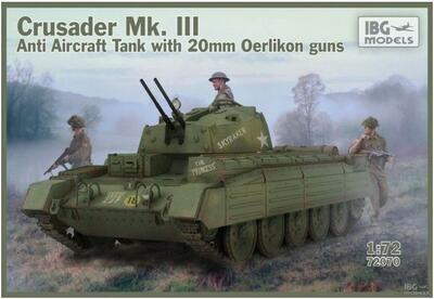 Crusader Anti Air Tank Mk. III with Oerlikon Guns